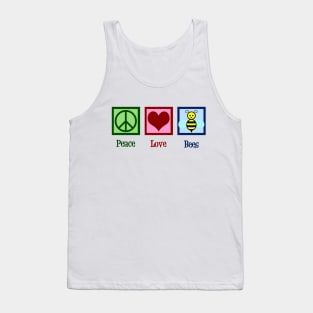 Peace Love Bees Tank Top